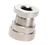 Sonda Lambda 1 Pezzo Di Accessori Per Auto In Acciaio, Sensore Di Ossigeno O2, Tappo E Dado In Ferro M18 X 1,5, Tappi A Saldare A Gradini Sensore Ossigeno Auto