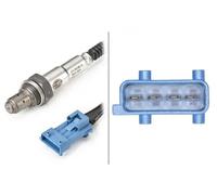 HELLA 6PA 358 066-191 Sonda lambda 570mm per FIAT QUBO (225) Ulysse (179)