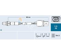 Sonda lambda 75032 FAE per AUDI VW