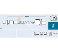 Sonda lambda 75060 FAE per RENAULT ALFA ROMEO SSANGYONG MERCEDES-BENZ OPEL BMW
