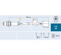 FAE Sonda lambda 75612 per Mazda 3 (BK) 2006-2009, Mazda 6 Hatchback/Familiare