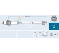 Sonda lambda 75632 FAE per HONDA CIVIC VIII Hatchback