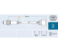 Sonda lambda 75633 FAE per NISSAN MURANO II MICRA IV QASHQAI / QASHQAI +2 I NOTE