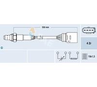 Sonda lambda 77150 FAE per VW SEAT