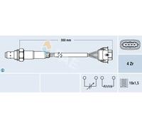 Sonda lambda 77155 FAE per OPEL ASTRA G Hatchback ASTRA G Familiare CORSA C
