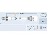 Sonda lambda 77200 FAE per AUDI SKODA SEAT VW