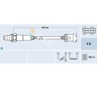 Sonda lambda 77211 FAE per PEUGEOT CITROËN