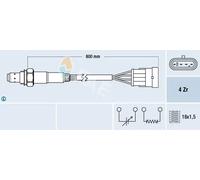 Sonda lambda 77220 FAE per ABARTH FIAT LANCIA ALFA ROMEO