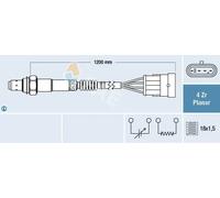 Sonda lambda 77226 FAE per LANCIA ALFA ROMEO FIAT