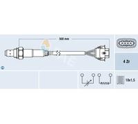 Sonda lambda 77246 FAE per OPEL SAAB