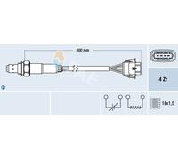 Sonda lambda 77247 FAE per OPEL SAAB