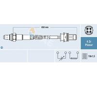Sonda lambda 77249 FAE per MERCEDES-BENZ CLASSE C CLASSE C Coupé CLASSE E CLK