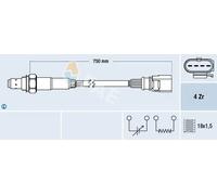 Sonda lambda 77399 FAE per VW SKODA SEAT AUDI