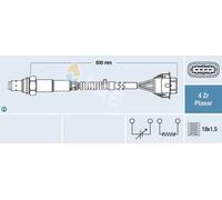Sonda lambda 77613 FAE per PORSCHE 911 Cabriolet 911 CARRERA GT