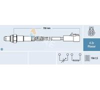 Sonda lambda 77615 FAE per FORD MONDEO IV Turnier FOCUS III Turnier FOCUS III