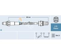 Sonda lambda 77632 FAE per BMW 3 Cabriolet 3 Touring 1 X1 1 Cabriolet