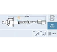 Sonda lambda 77696 FAE per HYUNDAI KIA