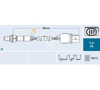 FAE Sonda lambda 75030 – Sensore di ossigeno
