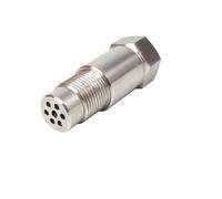 Sonda lambda Adattatore Distanziatore Per Sensore O2 Catalizzatore CEL Mini In Acciaio Inossidabile SS304 Per Spia Di Controllo Motore M18X1,5 Sensore Ossigeno(B)