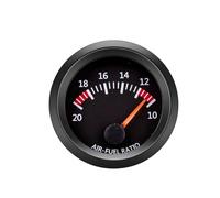 Sonda lambda AFR indicatore 52 mm strumento aggiuntivo per auto 12 V | Sensore di ossigeno O2 a banda stretta e rapporto ario-carburante 20:1-10:1, strumento rotondo Pod per tuning a benzina.
