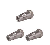 Sonda lambda anteriore 1-5 Pezzi Car CEL Ossigeno O2 Eliminator Ossigeno Fix Check Engine Light Eliminator Adattatore Con Filtro M18 X 1.5 Accessori Per Auto(3 pcs)