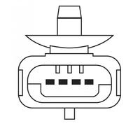 Sonda Lambda BOSCH Per Renault Clio II Dacia Logan 7700107561 7700108027