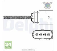 Sonda Lambda Delphi per SEAT IBIZA III CORDOBA AROSA VW POLO 9N_ 9A_ 6V5 6V2 6N