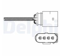 Sonda lambda dietro al catalizzatore per SEAT VW AROSA CORDOBA IBIZA LUPO POLO