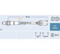 Sonda lambda dietro al catalizzatore Sonda diagnostica 77411 FAE per PORSCHE 911