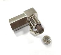 Sonda Lambda Distanziale Sensore Ossigeno Posteriore Catalizzatore Scarico Universale 90 Gradi Adattatore Lambda O2 CEL Fix M18*15 Sensore Lambda