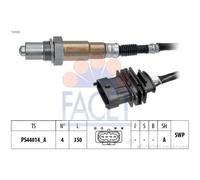 FACET Sonda lambda 10.8305 riscaldato Sonda planare Filettatura prelubrificata davanti al catalizzatore 350mm Compatibilità con OPEL Corsa D Hatchback S07 Corsa E Hatchback X15 Meriva B S10 Adam M13