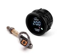 Sonda lambda Indicatore di rapporto carburante aria da 52 mm Sensore ossigeno O2 a banda stretta digitale genuino posteriore per 03-10 Compatibile con Kia 2.0L
