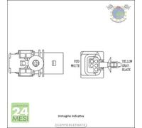 Sonda Lambda M.Marelli per AUDI A3 SEAT IBIZA III IV CORDOBA SKODA ROOMSTER OCT