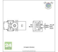 Sonda Lambda M.Marelli per DACIA LOGAN RENAULT TWINGO THALIA KANGOO MODUS CLIO