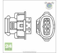 Sonda Lambda M.Marelli per OPEL ZAFIRA A VECTRA C MERIVA CORSA ASTRA G COMBO