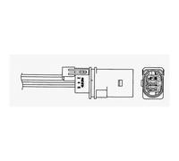 Ngk Sonda Lambda (Ossigeno O2) - 5 Cavo - Stk Nessun: 97375, Parte UAA0004-VW004
