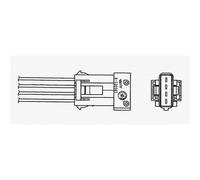 Ngk OZA608-U2 0070 Sonda Lambda Ntk Ossigeno O2 Scarico Sonda OZA608U2