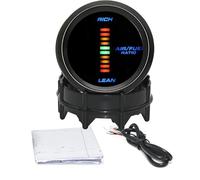 Sonda Lambda O2 Calibro Rapporto Carburante Aria 2 "52MM Sensore Ossigeno O2 A Banda Stretta AFR Misuratore Ricco Magro Auto A Benzina 12V 0258006028 Sensore Ossigeno Auto(Air fuel pressure)