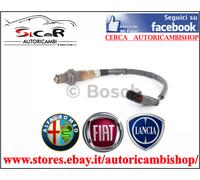 SONDA LAMBDA ORIGINALE BOSCH 0258006206 PER ALFA ROMEOPER FIAT PER IVECO LANCIA