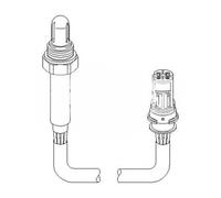 JP GROUP 1493800100 Sonda lambda