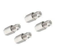 Sonda lambda Per Sensore O2 Con Catalizzatore CEL Mini Spia Di Controllo Motore 4 Pezzi Adattatore Distanziatore Per M18X1,5