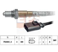 Sonda lambda riscaldato 1.998.250 EPS per AUDI SEAT SKODA VW