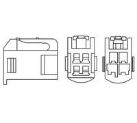 Sonda lambda riscaldato 466016355040 MAGNETI MARELLI per TOYOTA COROLLA AVENSIS