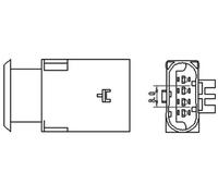 Sonda lambda riscaldato 466016355050 MAGNETI MARELLI per MINI MINI