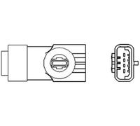 Sonda lambda riscaldato 466016355052 MAGNETI MARELLI per RENAULT MEGANE I Coach