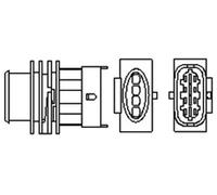 Sonda lambda riscaldato 466016355056 MAGNETI MARELLI per OPEL ASTRA G Hatchback