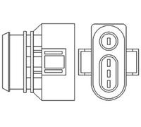 Sonda lambda riscaldato 466016355058 MAGNETI MARELLI per VW SEAT