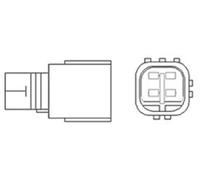 Sonda lambda riscaldato 466016355063 MAGNETI MARELLI per TOYOTA YARIS