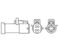 Sonda lambda riscaldato 466016355066 MAGNETI MARELLI per FORD FIESTA VI