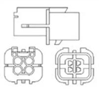 Sonda lambda riscaldato 466016355111 MAGNETI MARELLI per KIA HYUNDAI